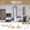 Combo Phòng Khách Phong Cách Hiện Đại CBPK – 01