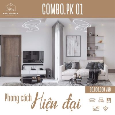 Combo Phòng Khách Phong Cách Hiện Đại CBPK – 01